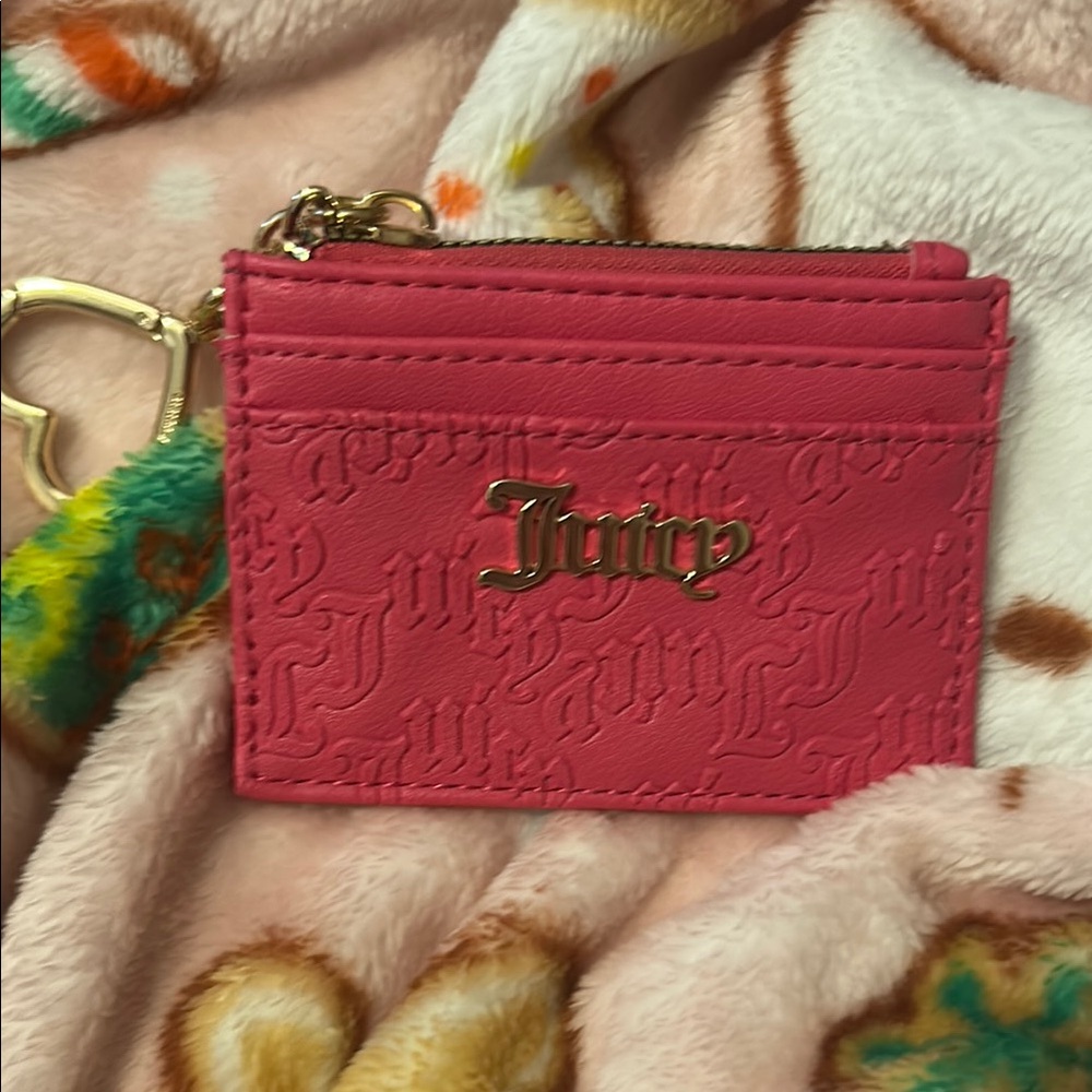 Juicy Couture Pink Card Holder